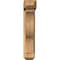 Ekena Millwork Funston Craftsman Rough Sawn Bracket w/ Offset Brace, Western Red Cedar, 6"W x 18"D x 30"H BKT0604X18X30FST04RWR - alternate 2